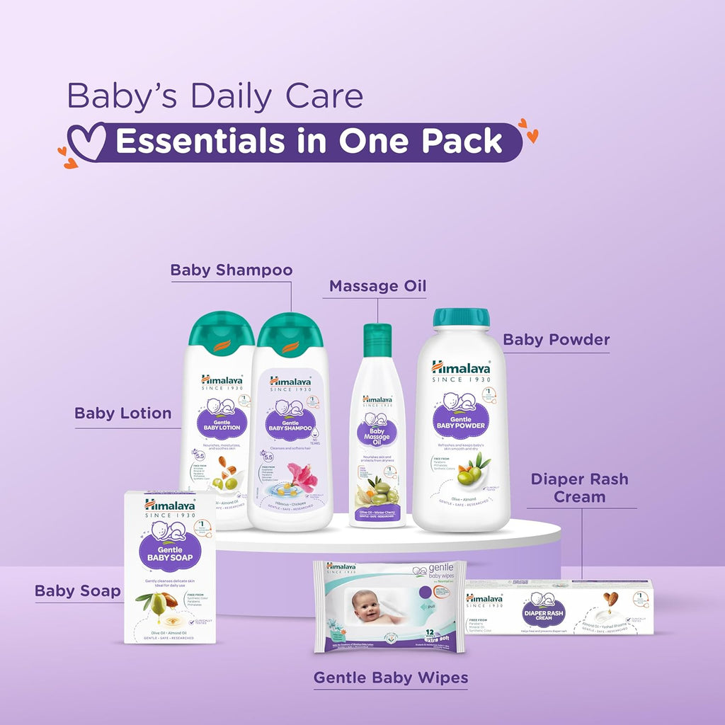 Himalaya Happy Baby Gift Pack 7s with Newborn Baby Essentials