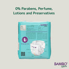 Bambo Nature Premium Baby Tape Diapers for Baby Medium Size (4-8 Kgs), Super Absorbent, Breathable, Extra Soft, Dermatologically Tested, Hypoallergenic Infant Nappies With Wetness Indicator, 168 Count