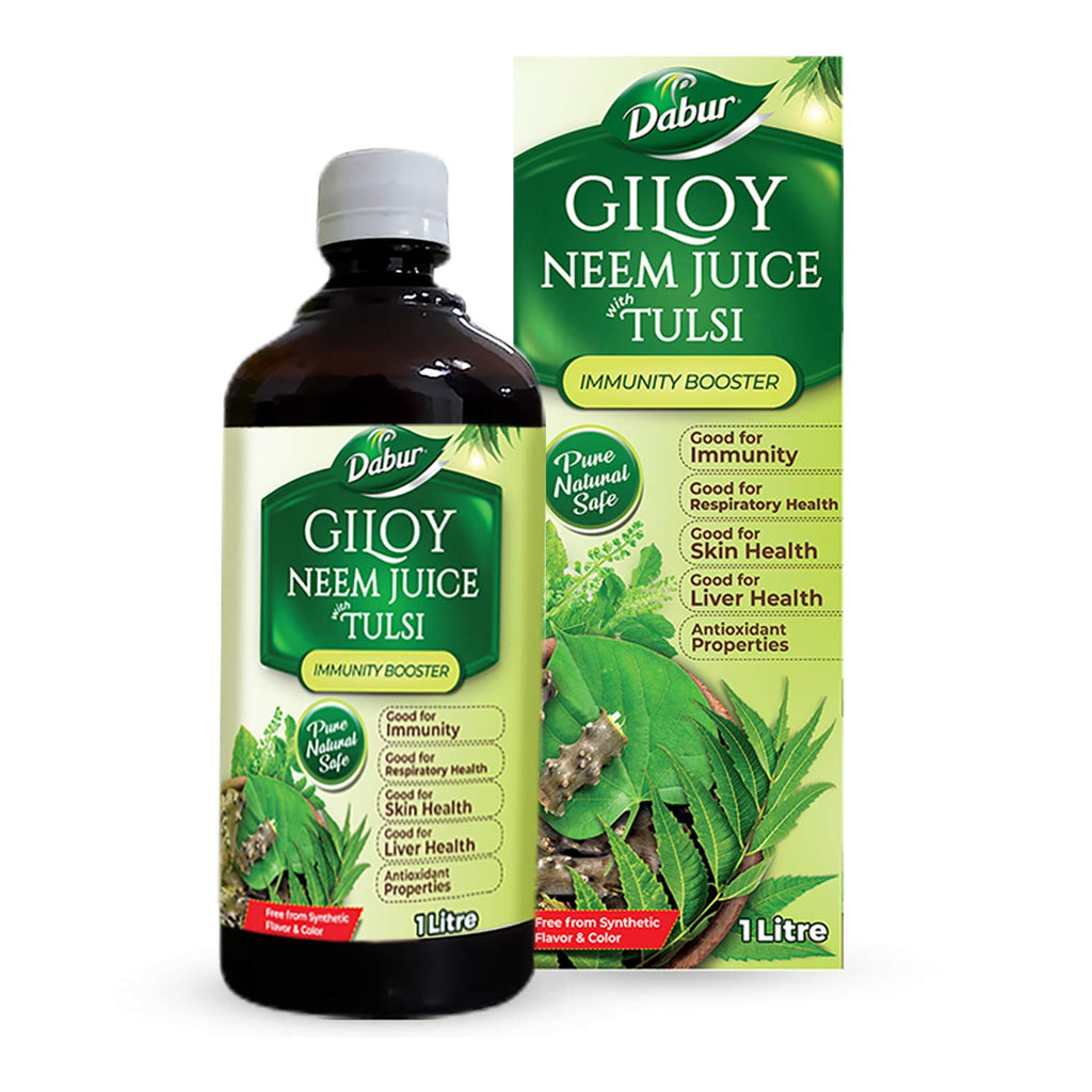 Dabur Lal Tail - 500ml & Dabur Giloy Neem Tulsi Juice -1L