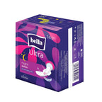 Bella Ultra Night Drai Sanitary Pads Women XXL - 14pcs | Night Protection for Very Heavy Flow | 31.5 Cm Long | Breathable | Lock Gel System | Green Edge System | Fast Absorption | Rash Free Period