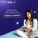 Stayfree Dry Max All Night XXL Sanitary Pads For Women | 14 Pads | Dry Cover | Provides Dry Feel for Up to 12 Hours | Super Lock Gel Pockets to Absorb Heavy Flow