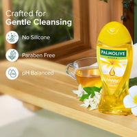 Palmolive Frangipani & Neroli Aroma Forever Happy Body Wash | Mood boosting fragrance | Natural moisturization | For soft skin | No paraben & silicone, pH balanced, Body Wash 250ml
