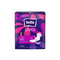 Bella Ultra Night Drai Sanitary Pads Women XXL - 14pcs | Night Protection for Very Heavy Flow | 31.5 Cm Long | Breathable | Lock Gel System | Green Edge System | Fast Absorption | Rash Free Period