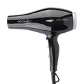 IKONIC Pro 2800+ Hair Dryer, Black|Professional|Brushless Dc Motor|Low Noise Function|Lightweight Design|Interchangeable Nozzle|Diffuser Attachment|Versatile Heat&Speed Setting|2600 Watts