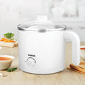 Borosil Cooltouch 1.2 L Electric Kettle, Stainless Steel Inner Body, Boil Water For Tea, Coffee, Soup, Noodles, White