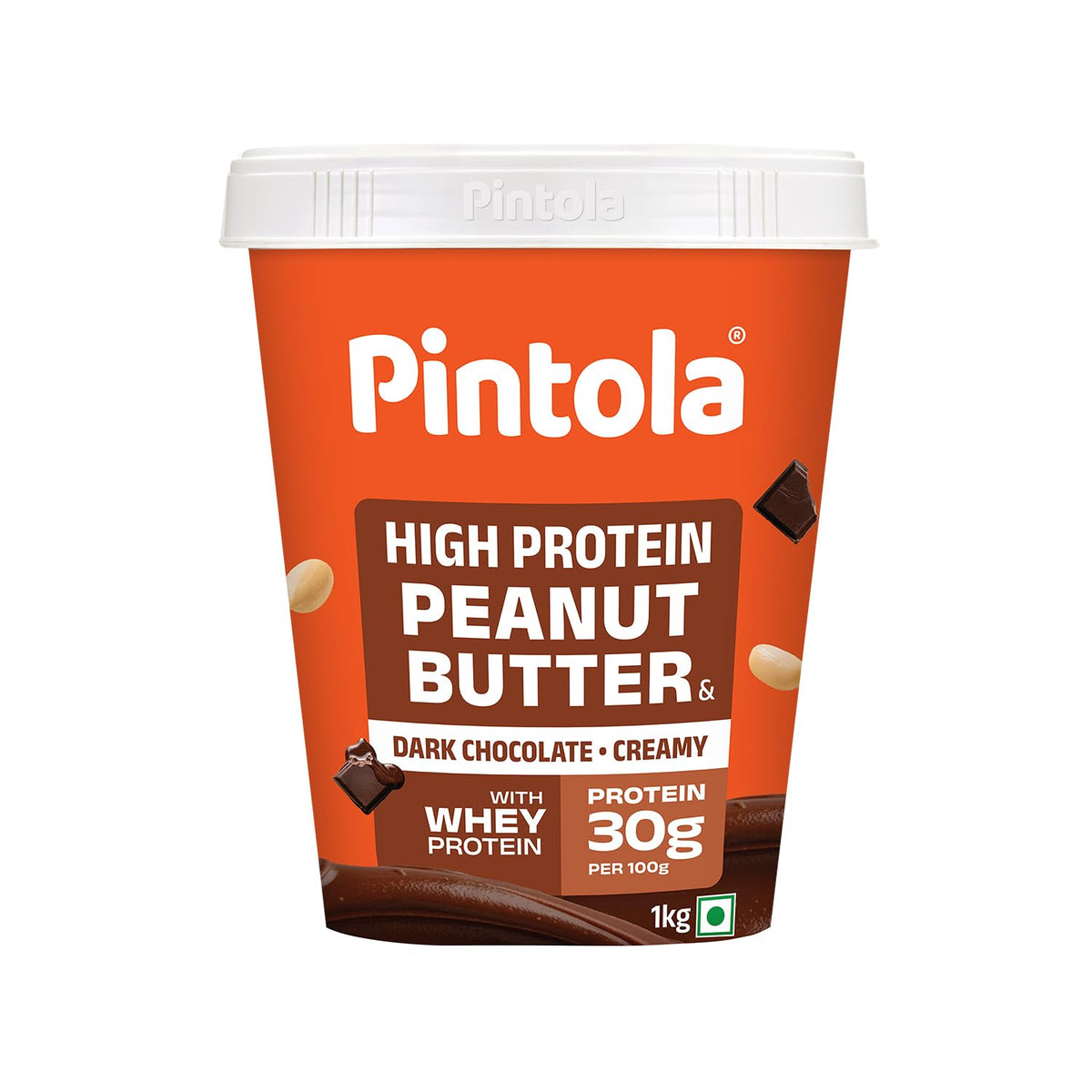 PINTOLA High Protein Peanut Butter Chocolate Flavour Creamy 1kg