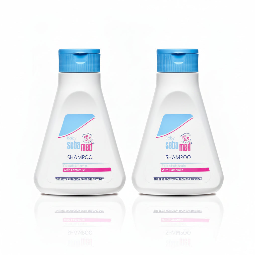 Sebamed Baby Shampoo 150 ml|pH 5.5| Ideal for Newborn’s delicate scalp| No Tears | (Pack of 2)