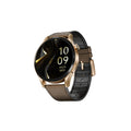 boAt Chrome Horizon, Premium Metal Body, Video Watch Faces, 1.51”(3.83cm) AMOLED Round Display, HRV & VO2 Max, Auto-Activity Detection, ASAP Charge, HRV Smartwatch for Men & Women (Coco Brown)