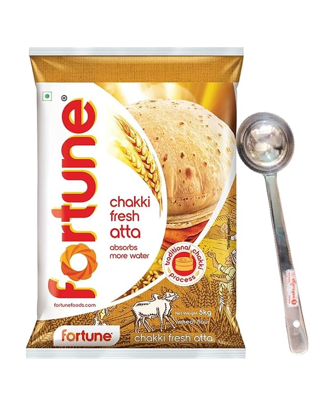 Fortune Chakki Fresh Atta, 5 kg