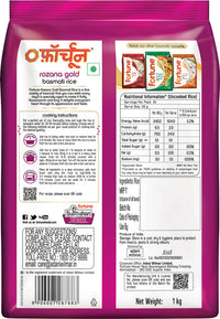 FORTUNE Rozana Gold Basmati Rice (Medium Grain) (1 kg)