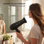 Wahl India WCHD8-1324 Argan Oil Infused Hair Dryer; 3 Heat & 2 Speed Settings; 2200 Watts, 2 attachments- Concentrator and diffuser, Black