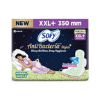Sofy Women Antibacteria XXL+ Sanitary Pads |Night Protection  Pack Of 18