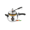 Milton Pro Cook Induction Cookware & Gas Stove Friendly Triply Stainless Steel Curve Pressure Cooker with Inner Lid 5 Litre | Gasket Release System | Hot Plate & Flame Safe | 5 Year Warranty | Silver