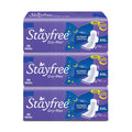 Stayfree Dry Max All Night XXL Dry Cover Sanitary Pads For Women Combo, 28s x 3 (84 Pads)