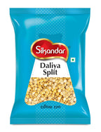 Sikandar Premium Roasted Daliya Split (Bhuna Chana Dal) – 400g Pack of 2