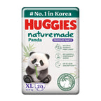 Huggies Naturemade Premium Ultra-thin Bamboo diapers XL 20pc,12hr lock