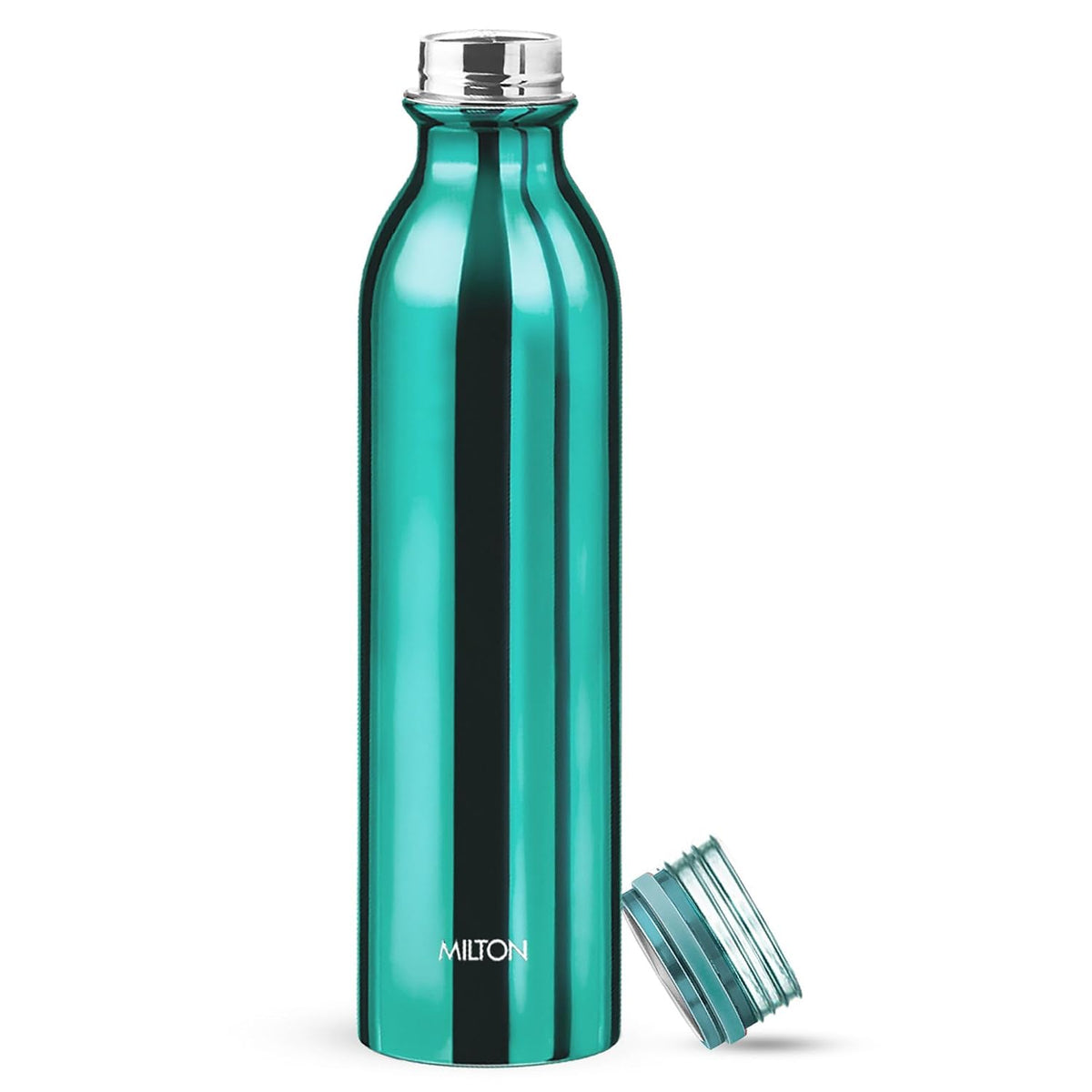 Milton Glitz 1000 Thermosteel Water Bottle 1 LTR, 24 Hr Hot and Cold I Leak Proof Lid, ISI Certified I Water Bottle for School, Office, Gym, Dark Blue