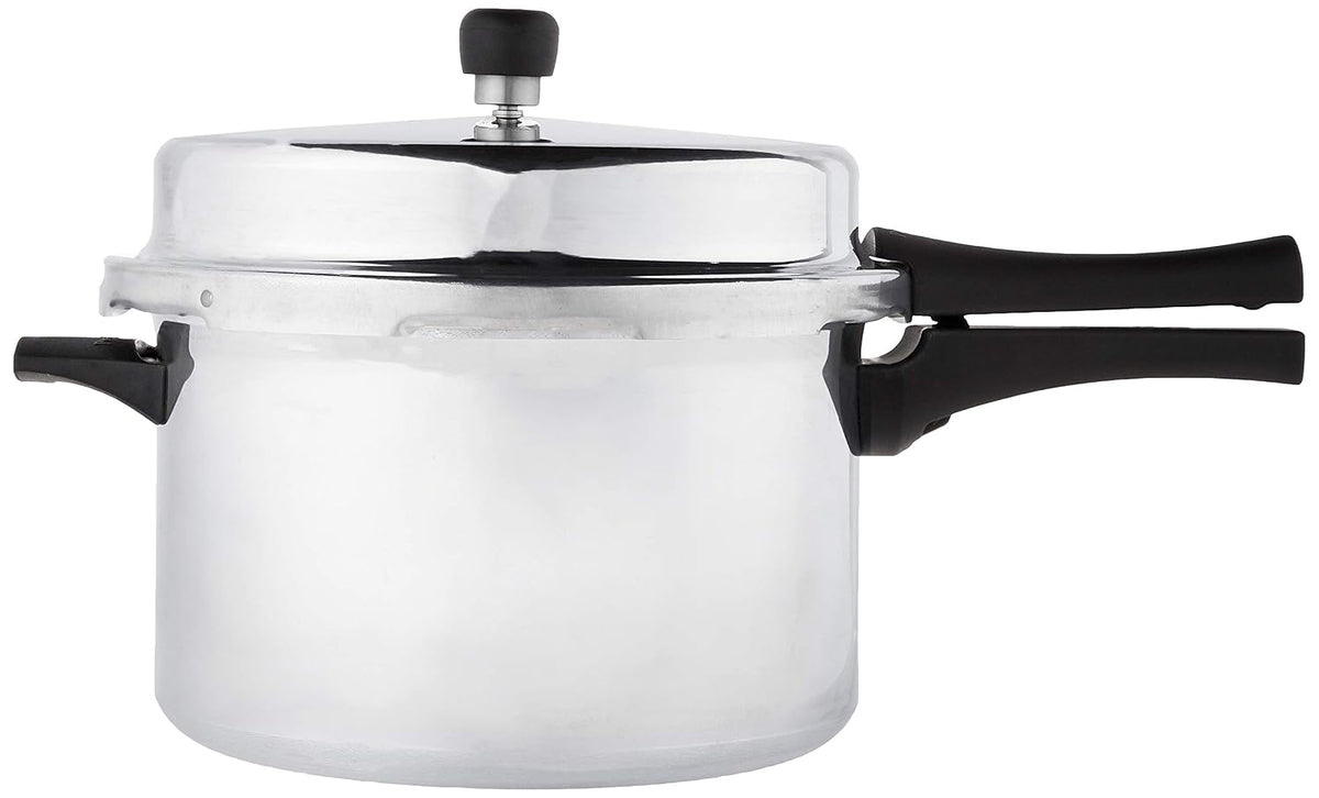 Prestige Popular Aluminium Outer Lid Cooker, 8.5 Litres, Silver, 8.5 Liter