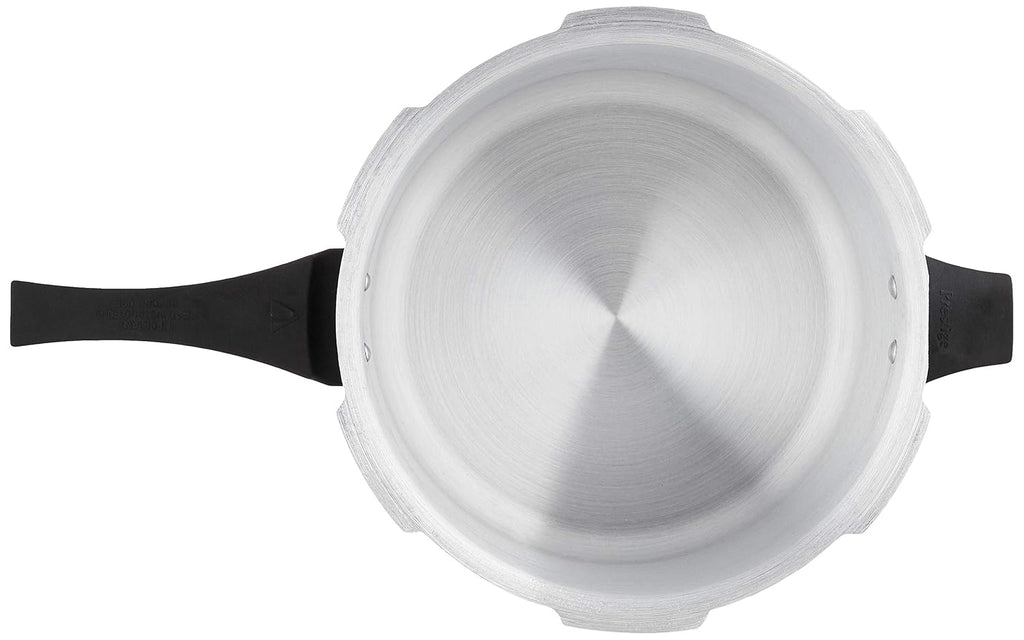 Prestige Popular Aluminium Outer Lid Cooker, 8.5 Litres, Silver, 8.5 Liter