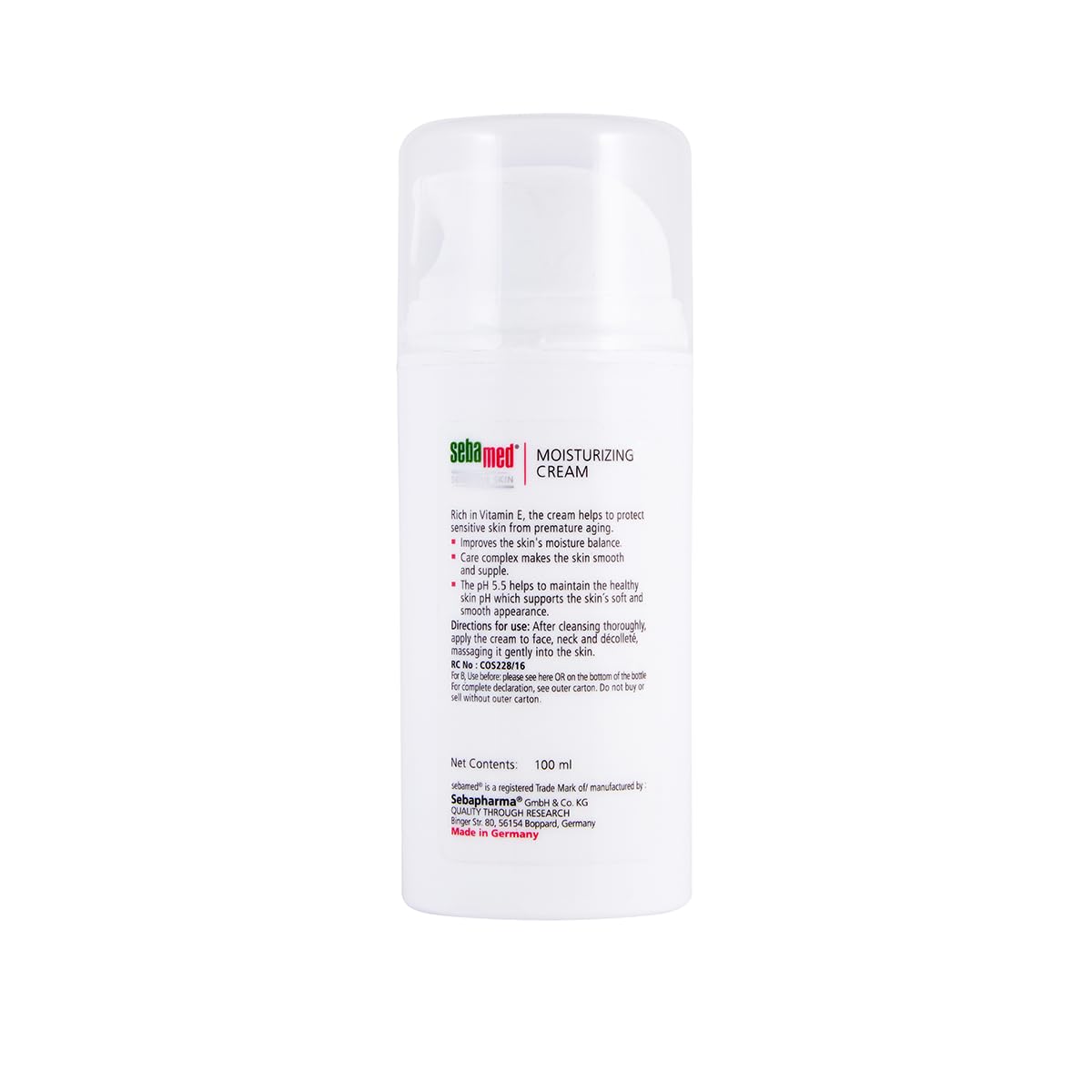 Sebamed Moisturizing cream 100ml | Normal to Dry skin