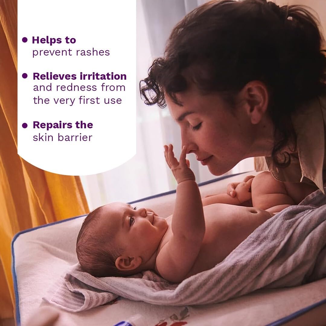 Mustela Baby Natural Diaper Cream – Fragrance-Free with Olive Oil