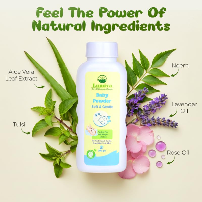 Lumiva Baby Powder 100 Gm