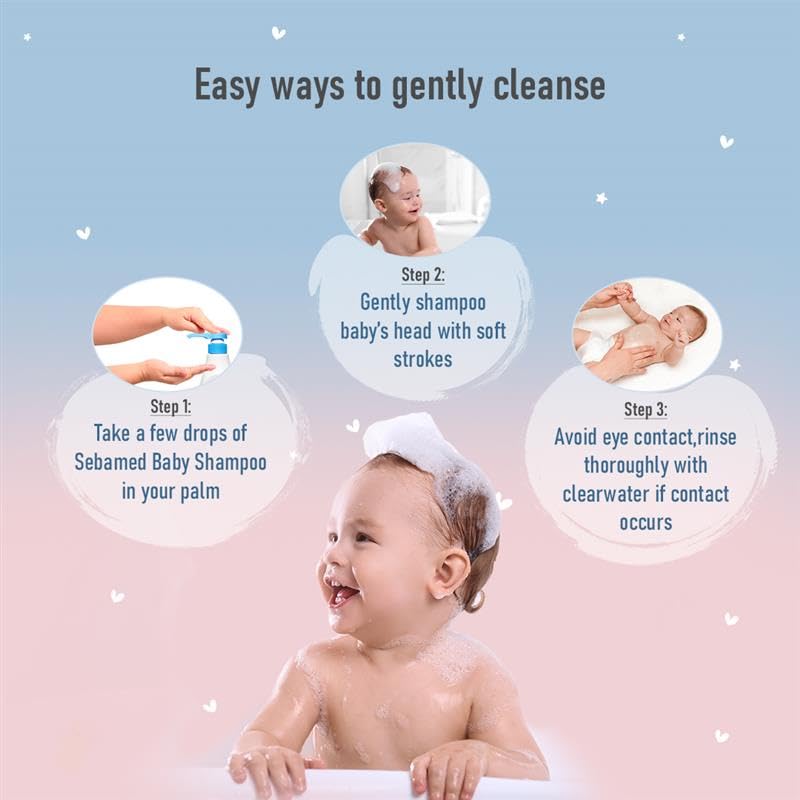 Sebamed Baby Shampoo|pH 5.5| Soap Free| No Tears | 500 ml