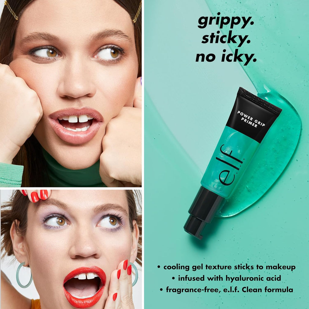 e.l.f. Power Grip Primer, Gel-Based &amp; Hydrating Face Primer