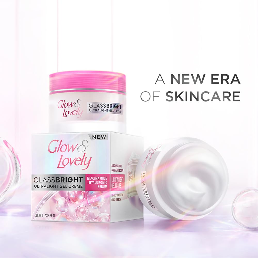 Glow and Lovely GlassBright Ultralight Gel Creme