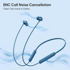 realme Buds Wireless 5 Lite in Ear Bluetooth Neckband with 12.4 mm Dynamic Bass Boost Driver,Upto 35 Hours Playback,45ms Low Latency,IP55 Dust & Water Resistant, Bluetooth V5.4 (Void Black)