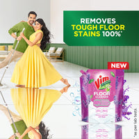 Vim Floor Cleaner: 1.8L | French Lavender with Sage | 100% Removal of stains for complete clean floors & long lasting fragrance