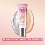 POND'S BB+ Cream | Instant Spot Coverage | Light Make-up Glow | Ivory 9g (Pack of 3)