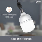 Orient Electric Eternal Shine LED Bulb | 30 Watts | 12 Months Warranty | Cool White (Pack of 1) | 25000 Hours + 180 degree coverage | BIS Certified