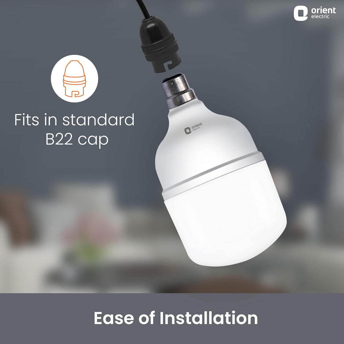 Orient Electric Eternal Shine LED Bulb | 30 Watts | 12 Months Warranty | Cool White (Pack of 1) | 25000 Hours + 180 degree coverage | BIS Certified