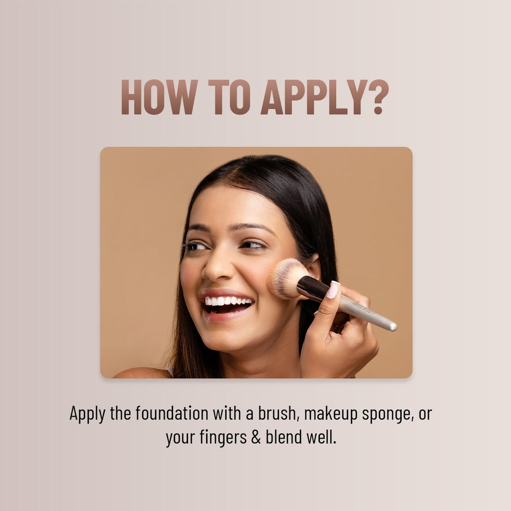 Swiss Beauty Flawless Finish Foundation | Medium Coverage, 50gm