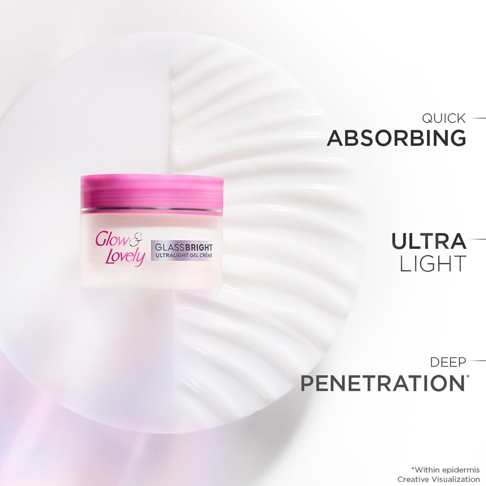 Glow and Lovely GlassBright Ultralight Gel Creme