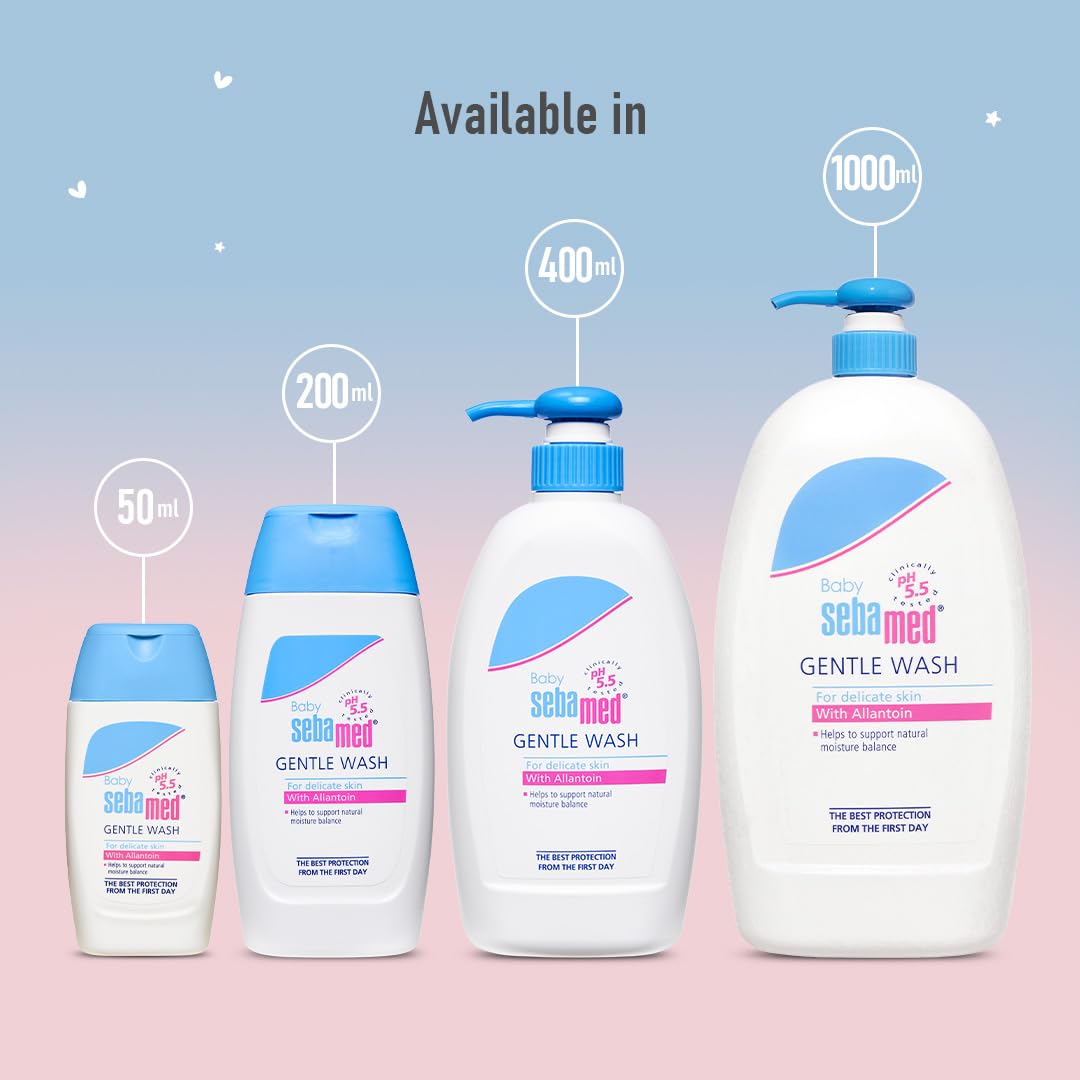 Sebamed Baby Gentle Wash|pH 5.5|Baby Body Wash