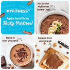 MYFITNESS Peanut Butter Chocolate Spread Smooth 227g  (Pack of 3)