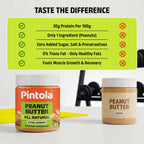 Pintola All Natural Peanut Butter Extra Crunchy 350g