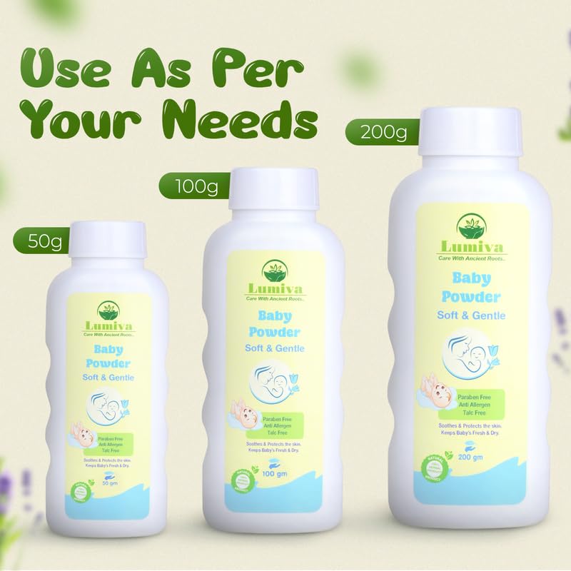 Lumiva Baby Powder 100 Gm