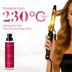 Urban Yog MakeMeeBold Styling & Care Combo | 3-in-1 Hot Air Brush + Heat Therapy Mask with Self-Heating Cap + Heat Protectant Spray 200ml | Dryer, Straightener, Volumizer | Repair, Frizz-Free, Smooth & Shiny | Gifts for Women