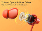 realme Buds Wireless 5 Lite in Ear Bluetooth Neckband with 12.4 mm Dynamic Bass Boost Driver,Upto 35 Hours Playback,45ms Low Latency,IP55 Dust & Water Resistant, Bluetooth V5.4 (Void Black)