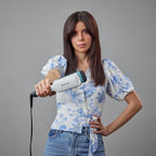 Remington Hair Straightener Shine Therapy Wide Styling Plates (Wide Plates, With Moroccan Argan Oil And Vitamin E, For Long, Thick Hair) S8550
