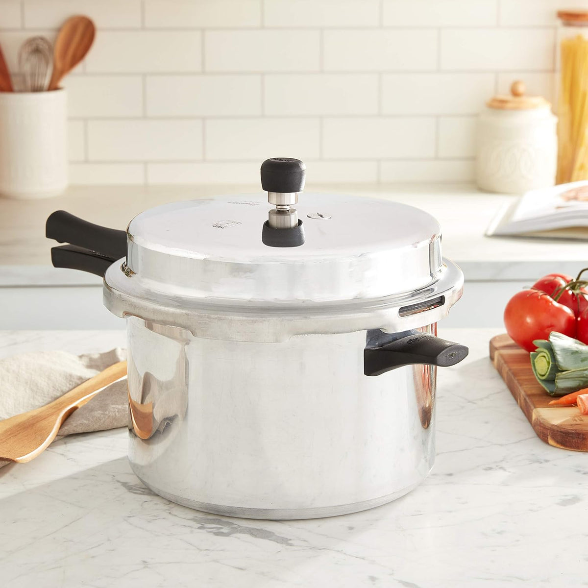 Prestige Popular Aluminium Outer Lid Cooker, 8.5 Litres, Silver, 8.5 Liter