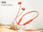 realme Buds Wireless 5 Lite in Ear Bluetooth Neckband with 12.4 mm Dynamic Bass Boost Driver,Upto 35 Hours Playback,45ms Low Latency,IP55 Dust & Water Resistant, Bluetooth V5.4 (Void Black)