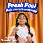 Whisper Choice Sanitary Pads with Wings for Women, XL, 40s Napkins