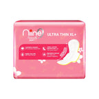 NIINE Naturally Soft Ultra Thin XL+ Sanitary Napkins for Heavy Flow (Pack of 2) 100 Pads