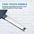 Westinghouse Performance Series WCSP0095N18BL Saucepan 18 cm Milk Pot Small for All Hobs and Oven-Safe Cool Touch Stainless Steel Handle Blue