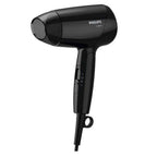 Philips Essential care.Thermoprotection.Foldable.DC 1200W motor.3 heat/speed settings + cold shot. No ions. Easy storage hook. Concentrator. 1.5m 3-pin, Bhc010/13