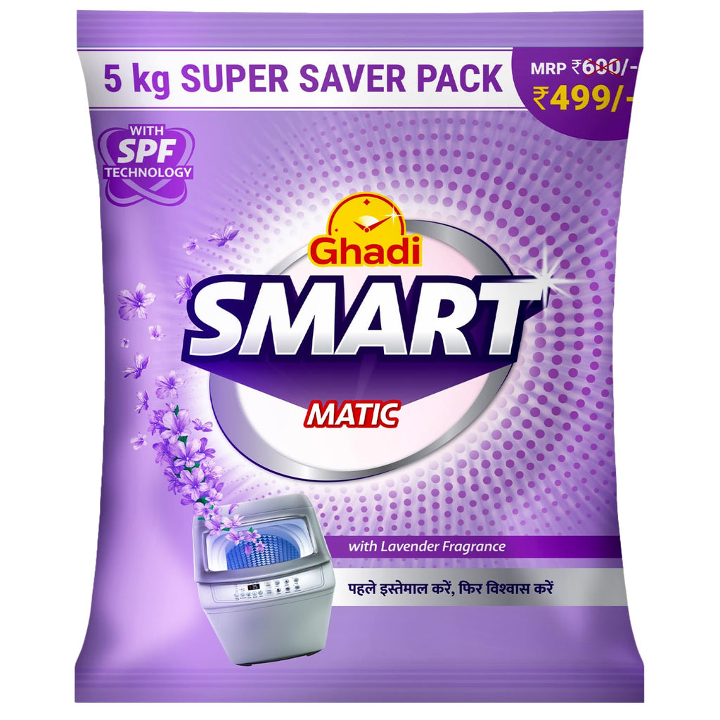 Ghadi Smart Matic | Advanced Top & Front Load Detergent Powder